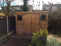 Premier Pent Shed 10x8 Installed in March 2014