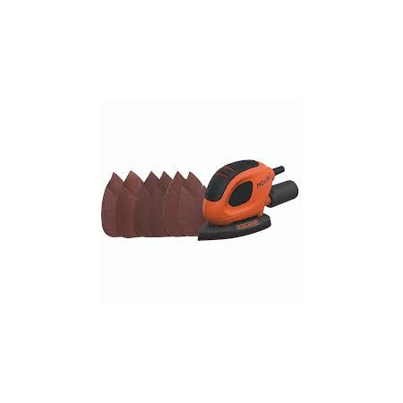 Black & Decker Mouse Sander With Accessories - Steam & Moorland