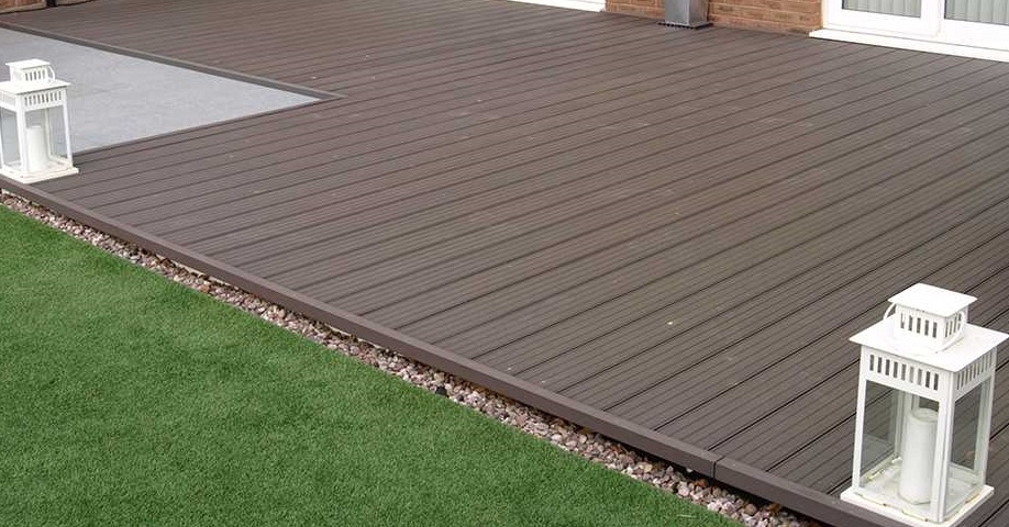 Composite Decking Edge Seal - Teak Colour 2.9m - Steam & Moorland ...