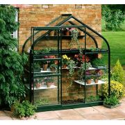 Halls Forest Green Supreme Wall Garden 6x2 Toughened Glass