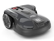 Husqvarna Automower 320 NERA robotic lawn mower shown with EPOS plug-in accessory included.