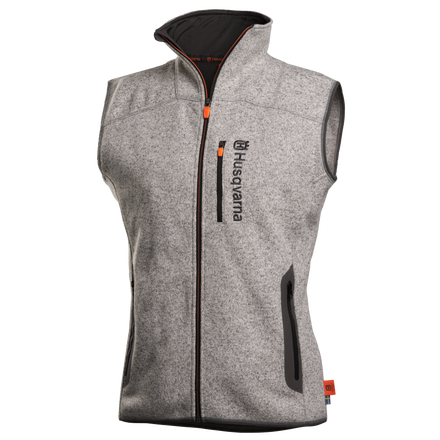 Husqvarna Ladies Xplorer Fleece Vest (XS) Steel Grey