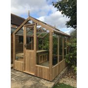 Swallow KINGFISHER ThermoWood Greenhouse 2035x1290 or 6'8 x 4'3 PAINTED - image 2