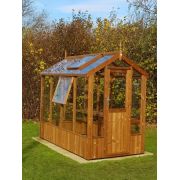 Swallow LARK ThermoWood OILED Greenhouse 1400x2550 or 4'7 x 8'4