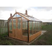 Swallow RAVEN OILED Greenhouse 2660 x 2550 or 8'9 x 8'4 Double Doors