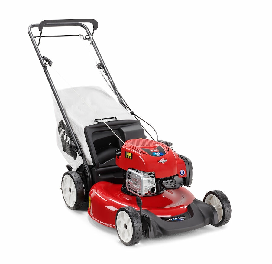 53cm self propelled petrol shop lawnmower