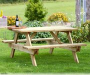 Zest 4 Leisure Katrina Picnic Table - Code 00439